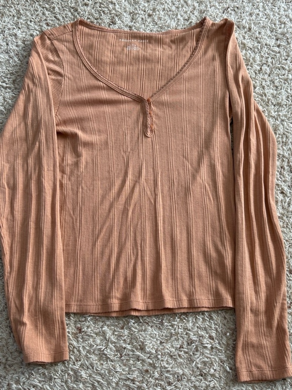 American Eagle Terracotta Long Sleeve